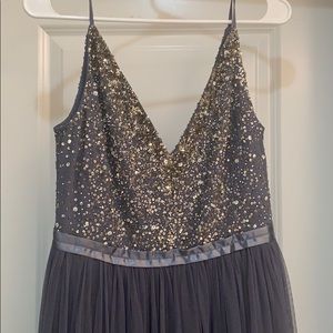 BHLDN Avery Dress in Hydrangea